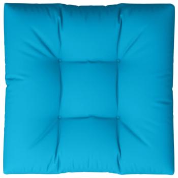 Palettenkissen Blau 80x80x12 cm Stoff