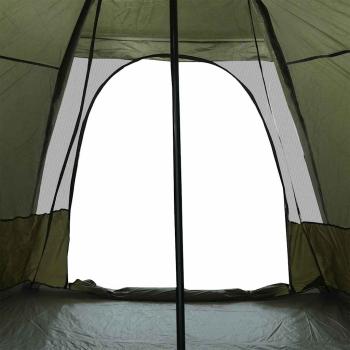 Tipi-Familienzelt 6 Personen Braun Wasserdicht