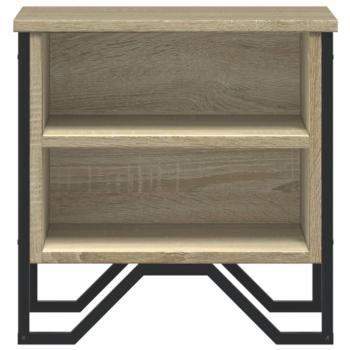 Nachttische 2 Stk. Sonoma Eiche 40x30x40 cm Holzwerkstoff