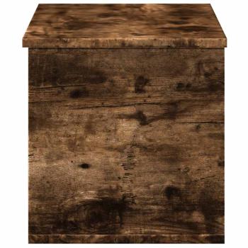 Truhe Räuchereiche 90x35x35 cm Holzwerkstoff