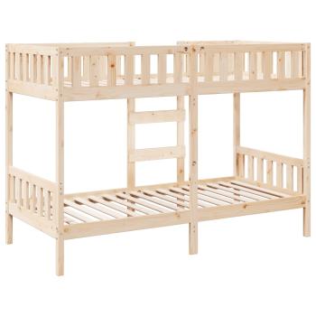 Etagenbett 90x190 cm Massivholz Kiefer