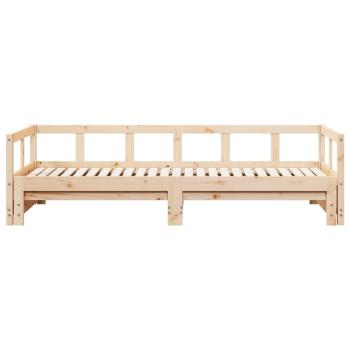 Tagesbett ohne Matratze 90x200 cm Massivholz Kiefer