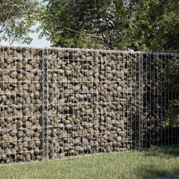 ARDEBO.de - Gabione mit Deckel 100x100x100 cm Verzinktes Eisen