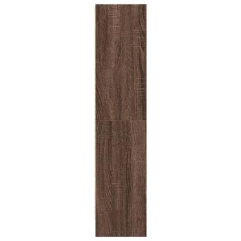 Bücherregal Braun Eichen-Optik 60x24x109 cm Holzwerkstoff