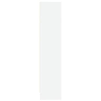 Bücherregal Weiß 80x24x109 cm Holzwerkstoff