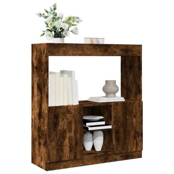 ARDEBO.de - Highboard Räuchereiche 92x33x100 cm Holzwerkstoff