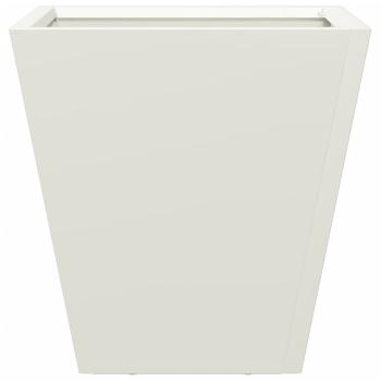 Pflanzkübel Weiß 30x30x30 Stahl