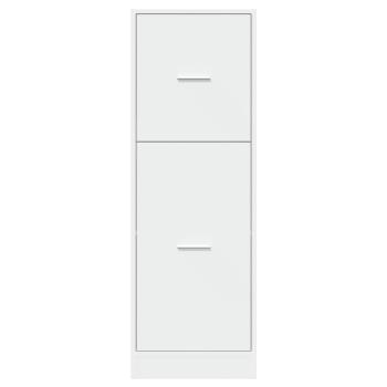 Apothekerschrank Weiß 40x41x118 cm Holzwerkstoff