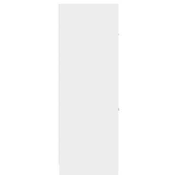 Apothekerschrank Weiß 40x41x118 cm Holzwerkstoff