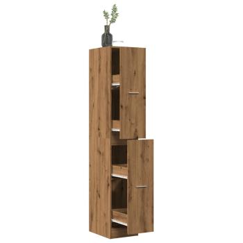 ARDEBO.de - Apothekerschrank Artisan-Eiche 30x41x174,5 cm Holzwerkstoff