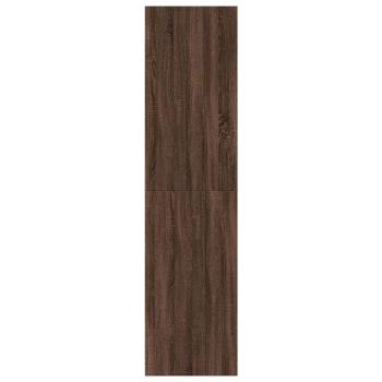 Kleiderschrank Braun Eichen-Optik 30x50x200 cm Holzwerkstoff