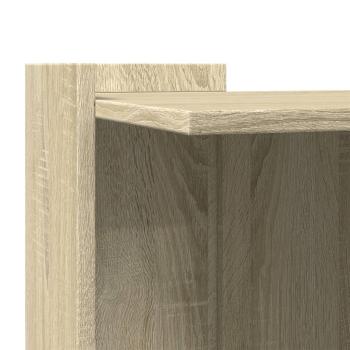 Katzenklo Sonoma Eiche 42x42x51 cm Holzwerkstoff