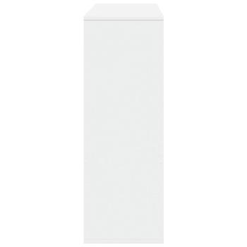 Bücherregal/Raumteiler Weiß 100x33x94,5 cm
