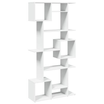 Bücherregal Weiß 92x29x188 cm Holzwerkstoff