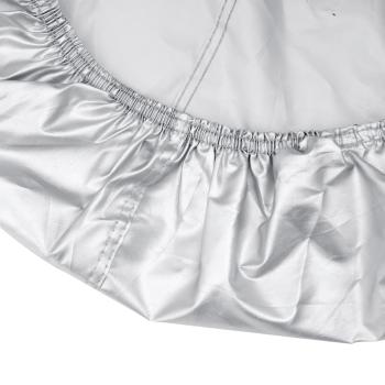 Autoabdeckung für Limousine Hagelschutz Voll XL Grau & Silbern