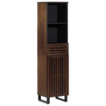 ARDEBO.de - Sideboard Braun 38x34x160 cm Massivholz Mango