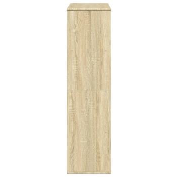 Raumteiler Sonoma-Eiche 100x33x125,5 cm Holzwerkstoff