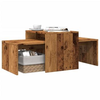 ARDEBO.de - Couchtisch Altholz-Optik 100x48x40 cm Holzwerkstoff