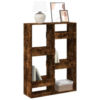 ARDEBO.de - Bücherregal Räuchereiche 100x33x135 cm Holzwerkstoff