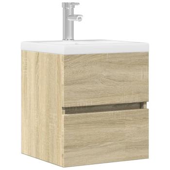 ARDEBO.de - Waschbeckenunterschrank Sonoma-Eiche 41x38,5x45cm Holzwerkstoff