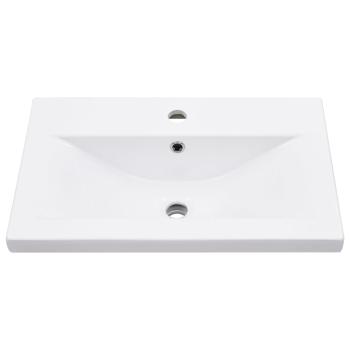 5-tlg. Badmöbel-Set Sonoma-Eiche Holzwerkstoff