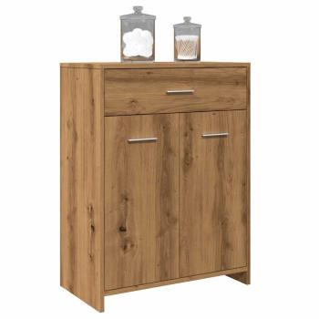 ARDEBO.de - Badschrank Artisan-Eiche 60x33x80 cm Holzwerkstoff