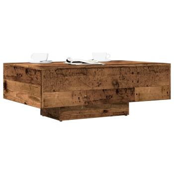 ARDEBO.de - Couchtisch Altholz-Optik 85x55x31 cm Holzwerkstoff
