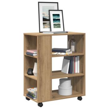 ARDEBO.de - Rollcontainer Artisan-Eiche 60x35x75 cm Holzwerkstoff