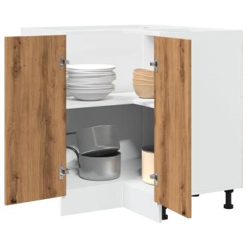 ARDEBO.de - Küchenschrank Artisan-Eiche 75,5x75,5x81,5 cm Holzwerkstoff