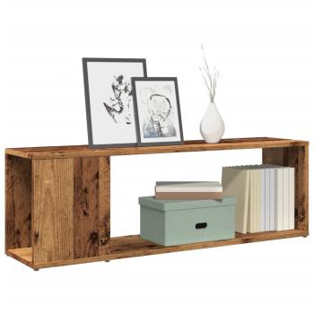 ARDEBO.de - TV-Schrank Altholz-Optik 100x24x32 cm Holzwerkstoff
