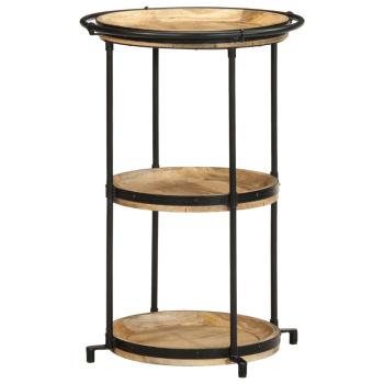 Beistelltisch Ø55x83 cm Massivholz Mango