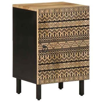 ARDEBO.de - Badschrank 38x33,5x58 cm Massivholz Mango