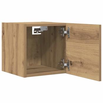 TV-Wandschrank Artisan-Eiche 30,5x30x30 cm