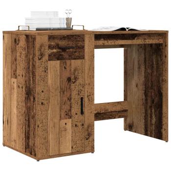 ARDEBO.de - Schreibtisch Altholz-Optik 100x49x75 cm Holzwerkstoff