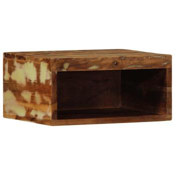 ARDEBO.de - TV-Wandschrank 40x30x19 cm Altholz Massiv