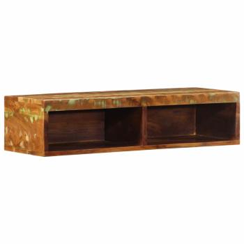 ARDEBO.de - TV-Wandschrank 80x30x19 cm Altholz Massiv