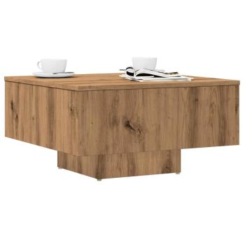 ARDEBO.de - Couchtisch Artisan-Eiche 60x60x31,5 cm Holzwerkstoff