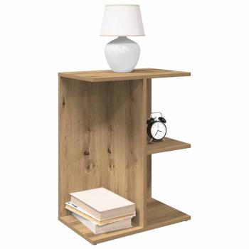 ARDEBO.de - Nachttische 2 Stk. Artisan-Eiche 46,5x29x61 cm Holzwerkstoff
