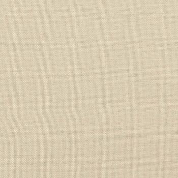 Boxspringbett mit Matratze Creme 160x200 cm Stoff