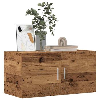 ARDEBO.de - Wandschrank Altholz-Optik 80x39x40 cm Holzwerkstoff