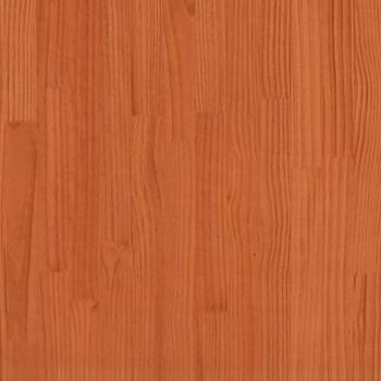 Kopfteil mit Stauraum Wachsbraun 75 cm Massivholz Kiefer