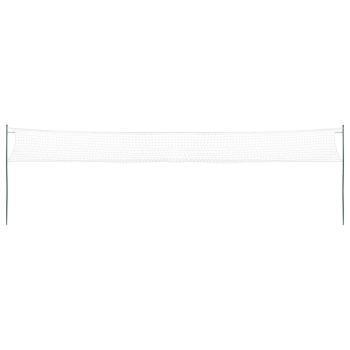 Badminton-Set mit 4 Schlägern und Netz 620x151 cm