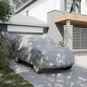 ARDEBO.de - Autoabdeckung für SUV Voll Grau XL Vliesstoff