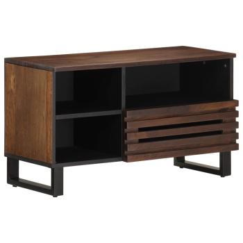 ARDEBO.de - TV-Schrank Braun 80x34x46 cm Massivholz Mango