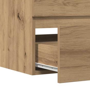 Bad-Hängeschrank Artisan-Eiche 80x38,5x45 cm Holzwerkstoff