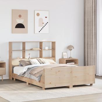 ARDEBO.de - Massivholzbett ohne Matratze 140x200 cm Kiefernholz
