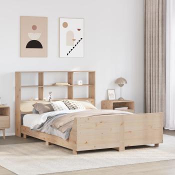 ARDEBO.de - Massivholzbett ohne Matratze 120x190 cm Kiefernholz