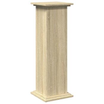Postament mit Stauraum Sonoma-Eiche 31x30x90 cm Holzwerkstoff