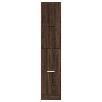 Apothekerschrank Eichen-Optik 30x41x144,5 cm Holzwerkstoff