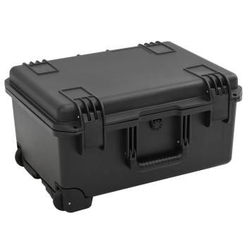 ARDEBO.de - Koffer für Flugreise Tragbar Schwarz 54x41,5x29 cm PP